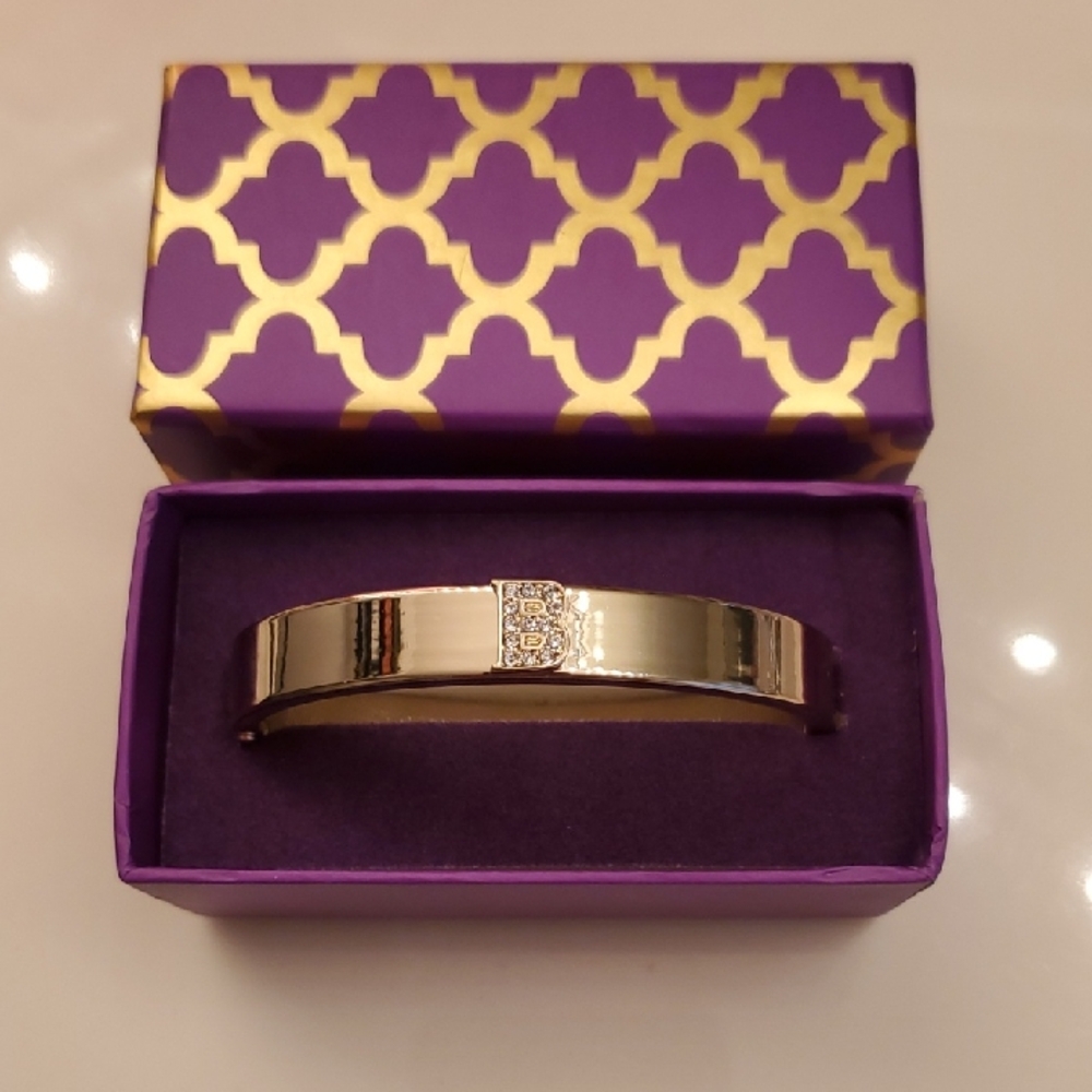 Kohl's Gold-Tone Bracelet with Crystal Accent
